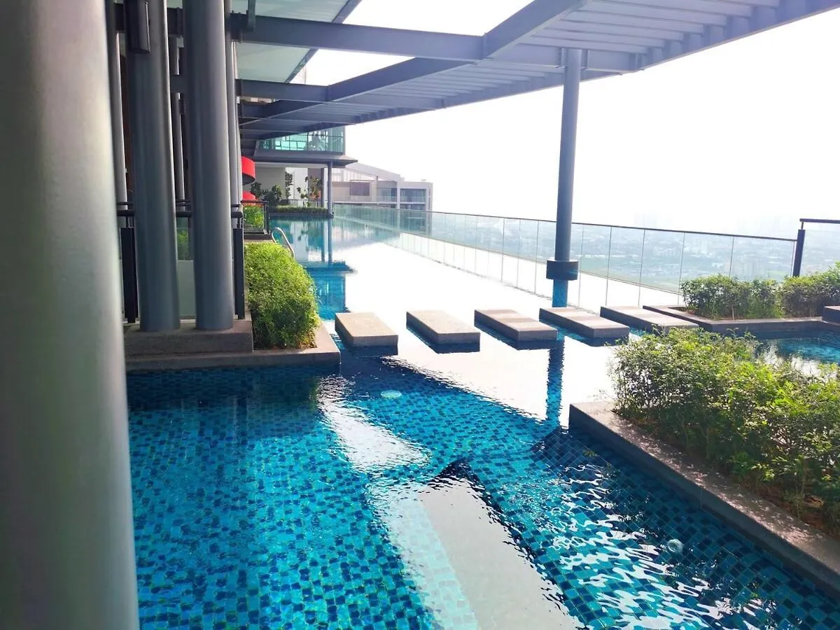 Apartmán Mj Homestay 99 Batu Caves Kl North 99Residence 3R2B Kuala Lumpur Malajsie